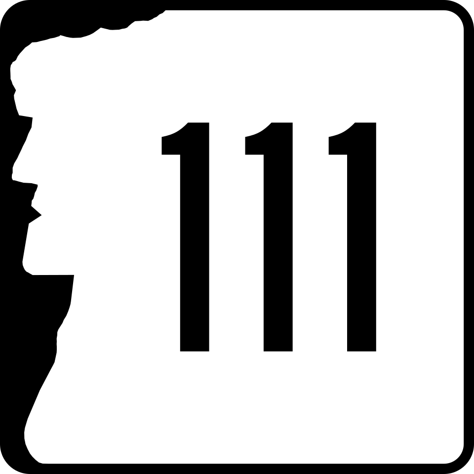 Route 111 (Kinsley Street) shield