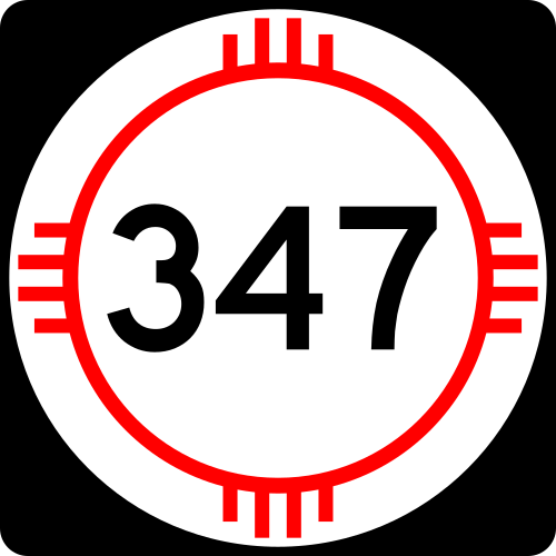 New Mexico State Road 347 (Unser Boulevard corridor) shield