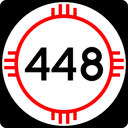 New Mexico State Road 448 (Corrales Road) shield
