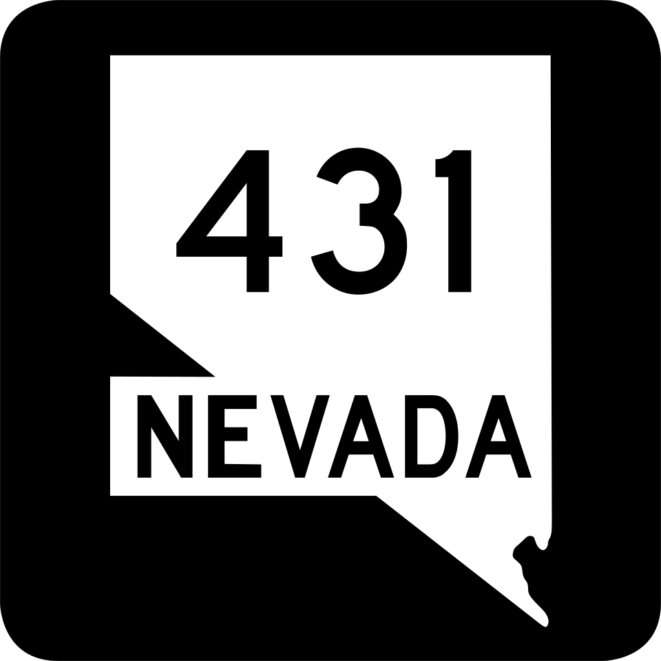 Mt. Rose Highway (NV-431) shield