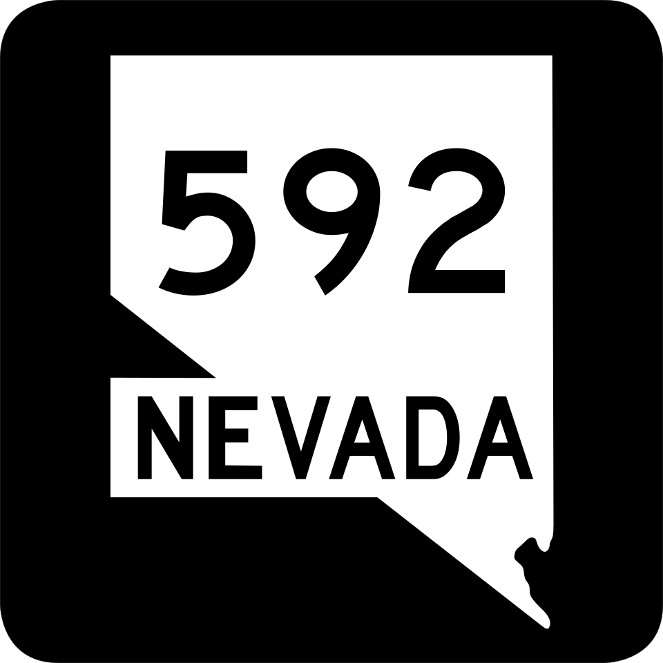 State Route 592 (Tropicana Avenue) shield