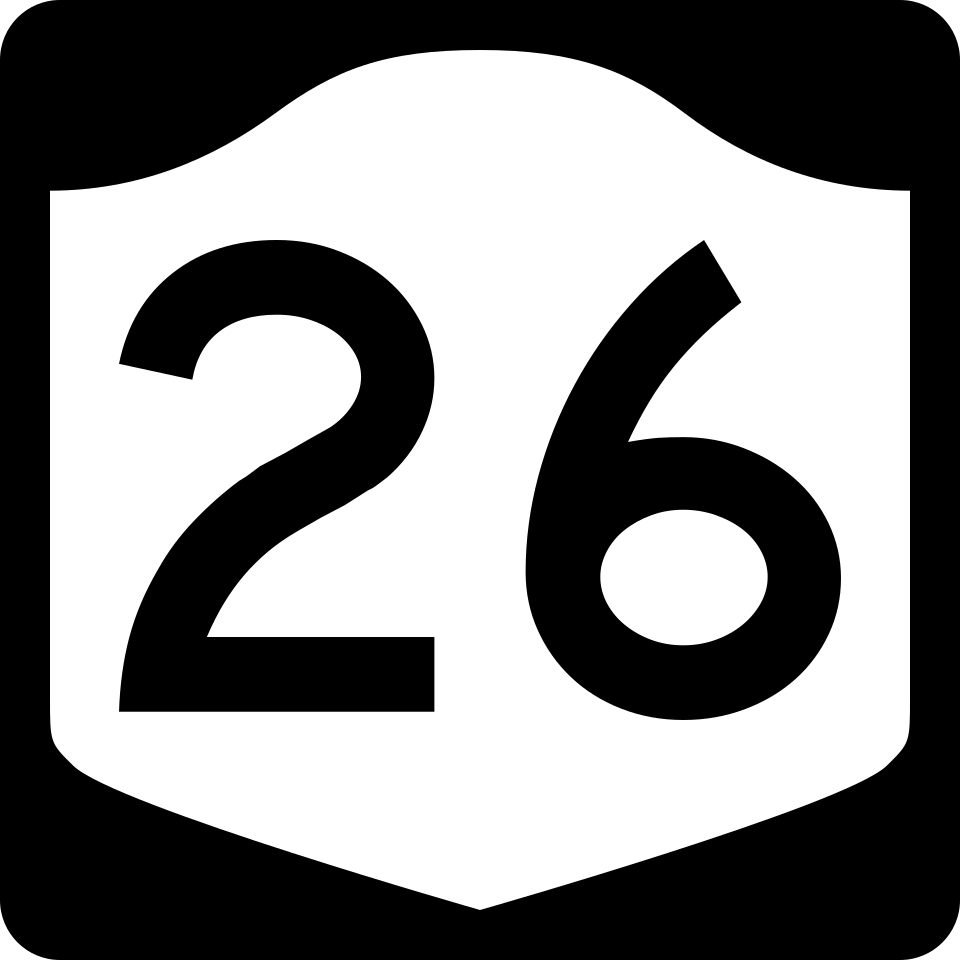 NY Route 26 shield