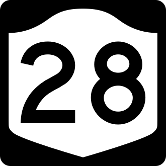 New York 28 shield