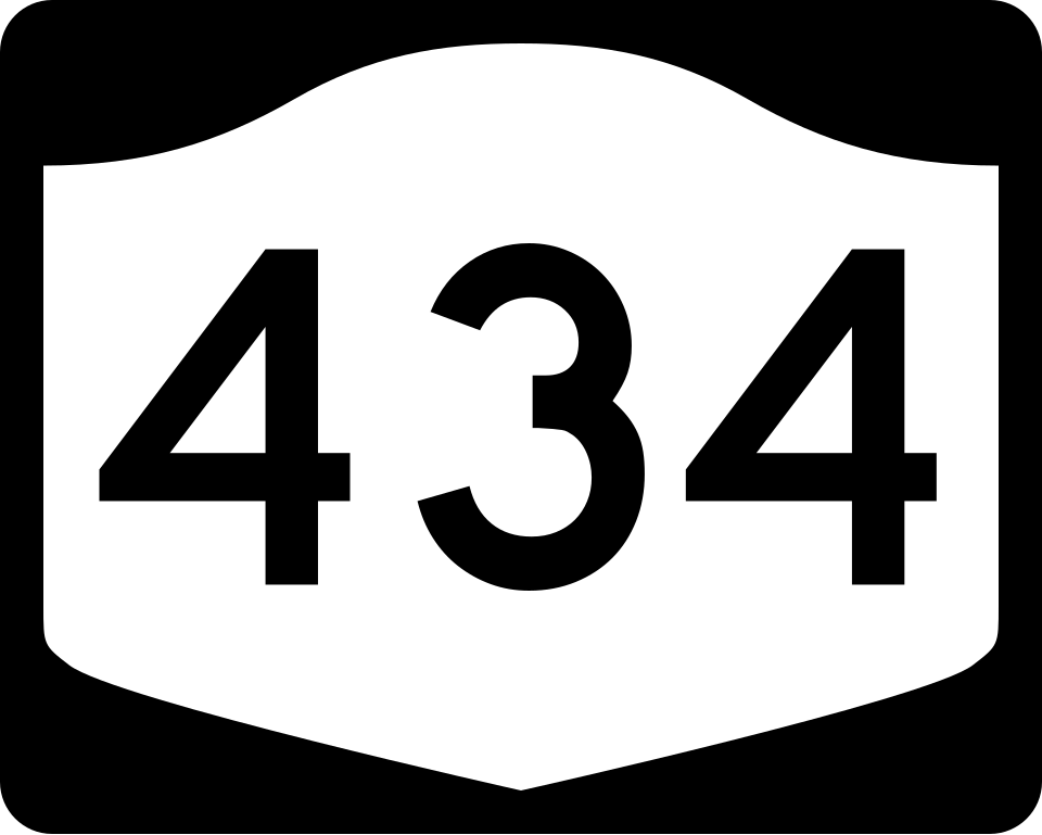 NY Route 434 shield