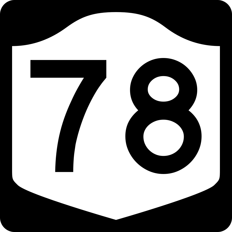Route 78 (Transit Road) shield