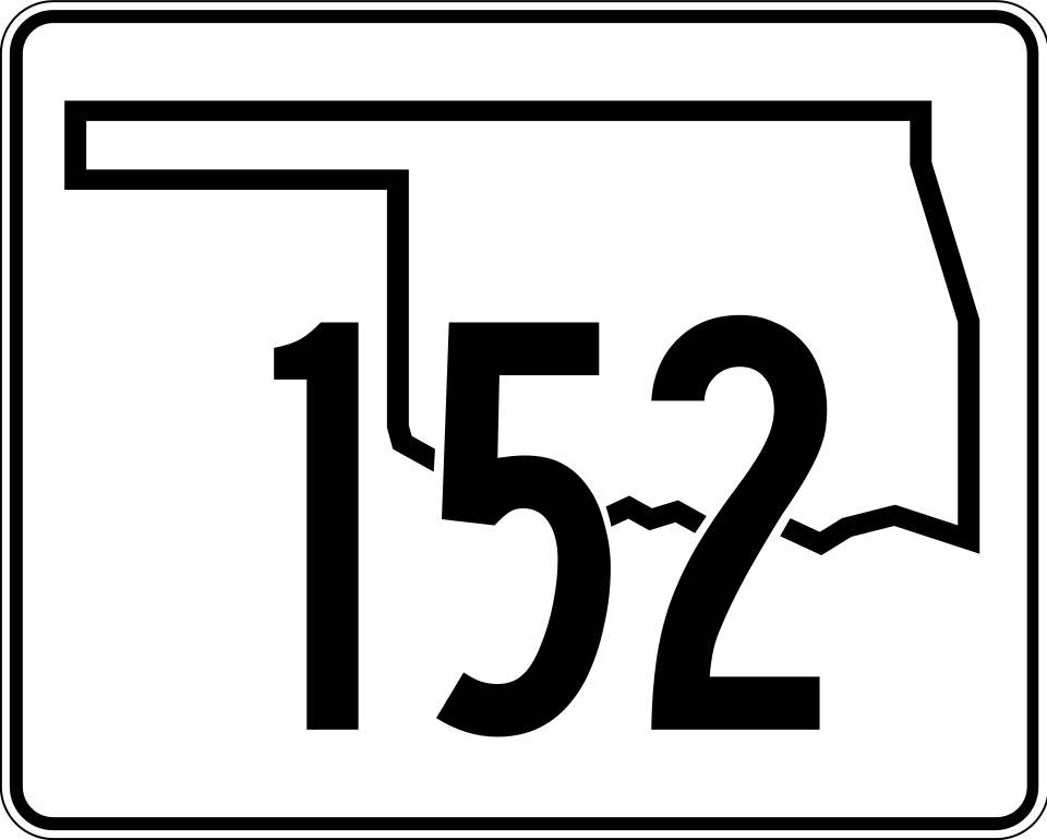 Oklahoma Route 152 shield