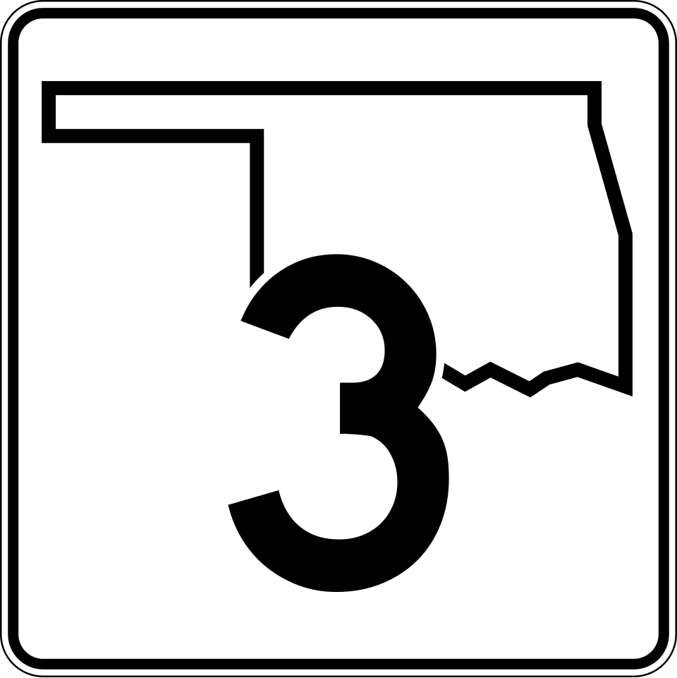 Oklahoma Route 3 shield