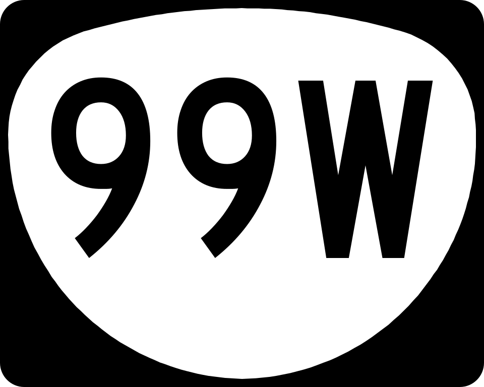 Oregon Route 99W shield