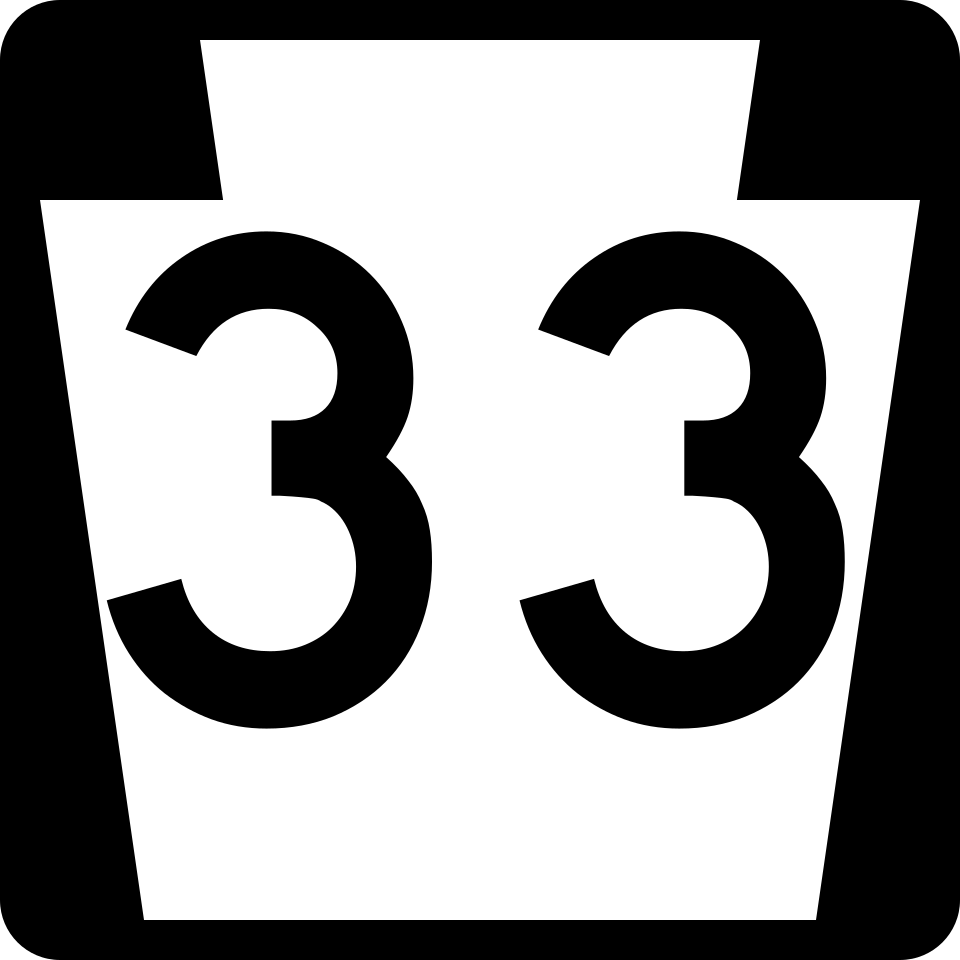 PA Route 33 shield