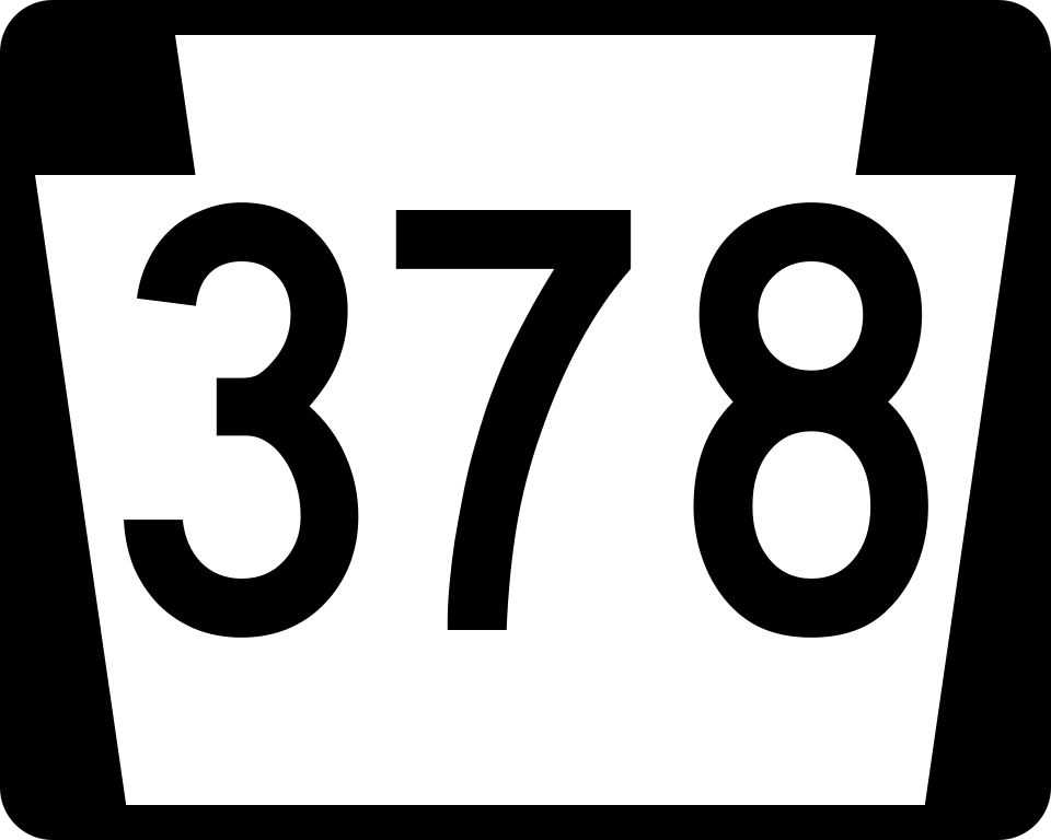 Pennsylvania Route 378 shield