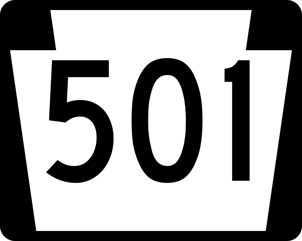 Pennsylvania Route 501 shield