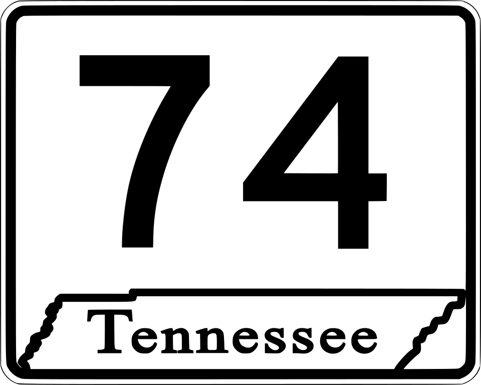 Tennessee Route 74 (APD-40) shield