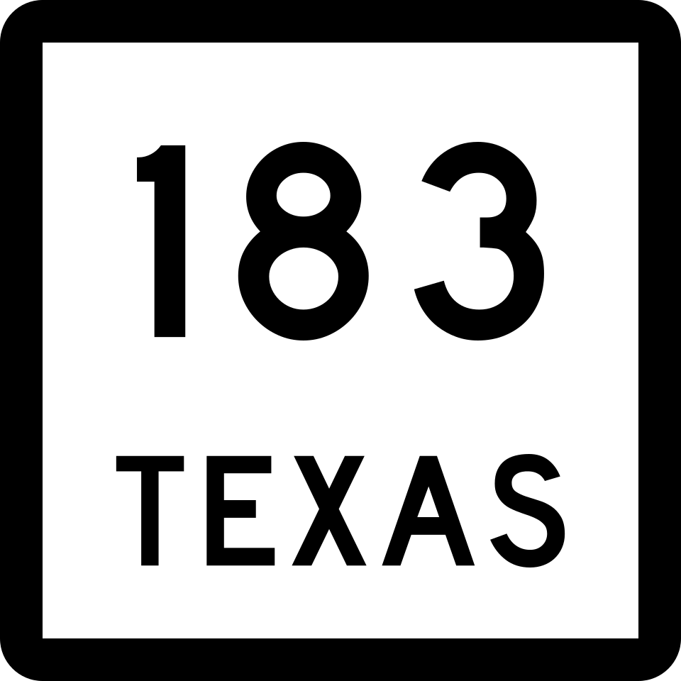 State Highway 183 shield