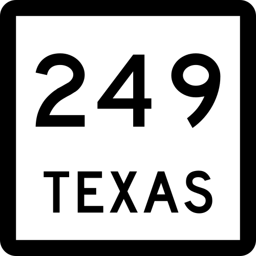 Texas State Highway 249 (Aggie Expressway) shield