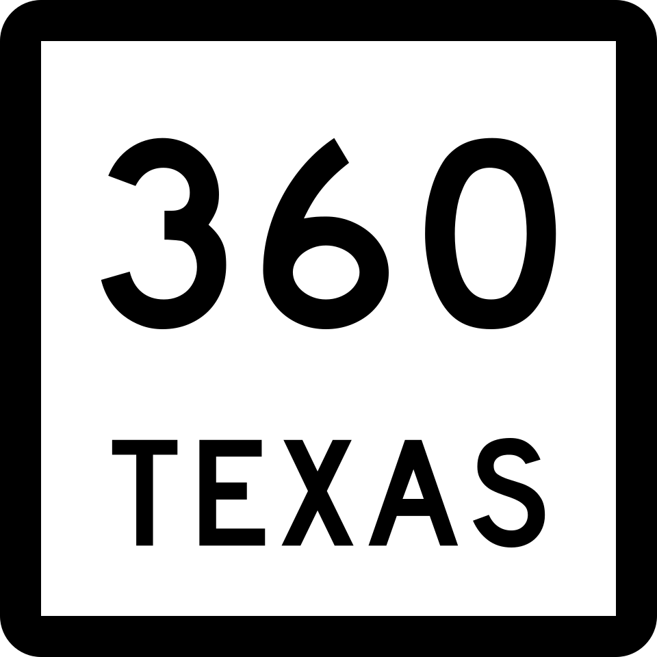 Texas Route 360 shield