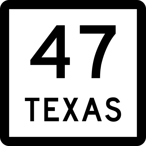 Texas State Highway 47 shield