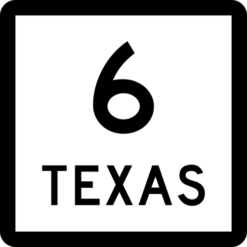 Texas State Highway 6 shield