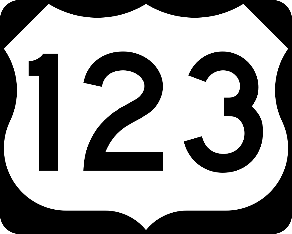 US Route 123 shield