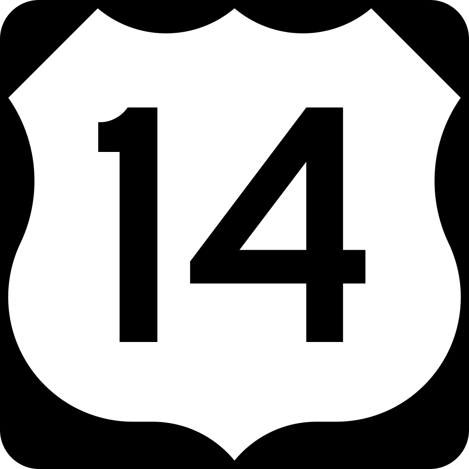 US Route 14 shield