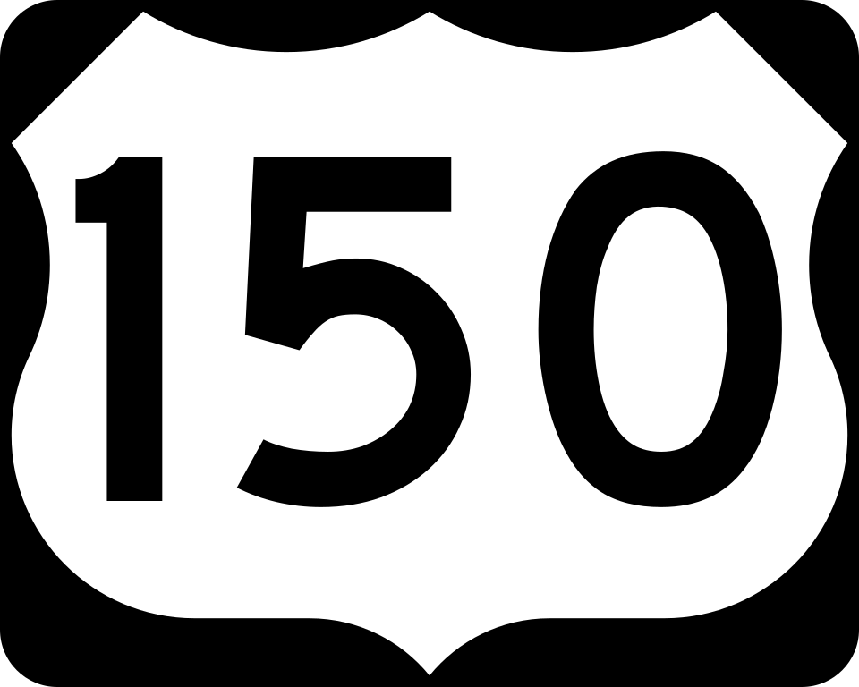 US 150 shield