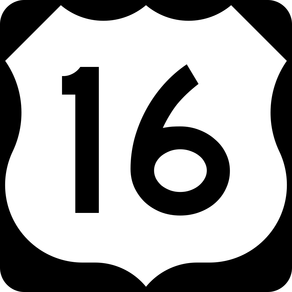 US Route 16 shield