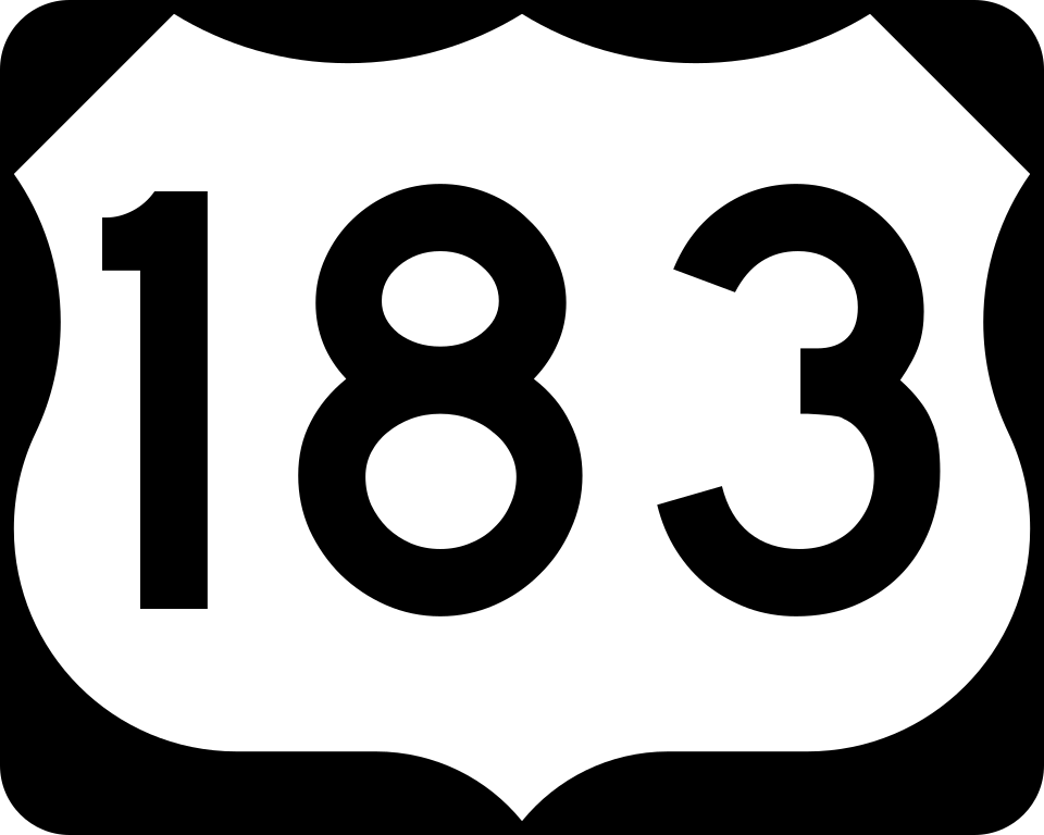 US Route 183 shield