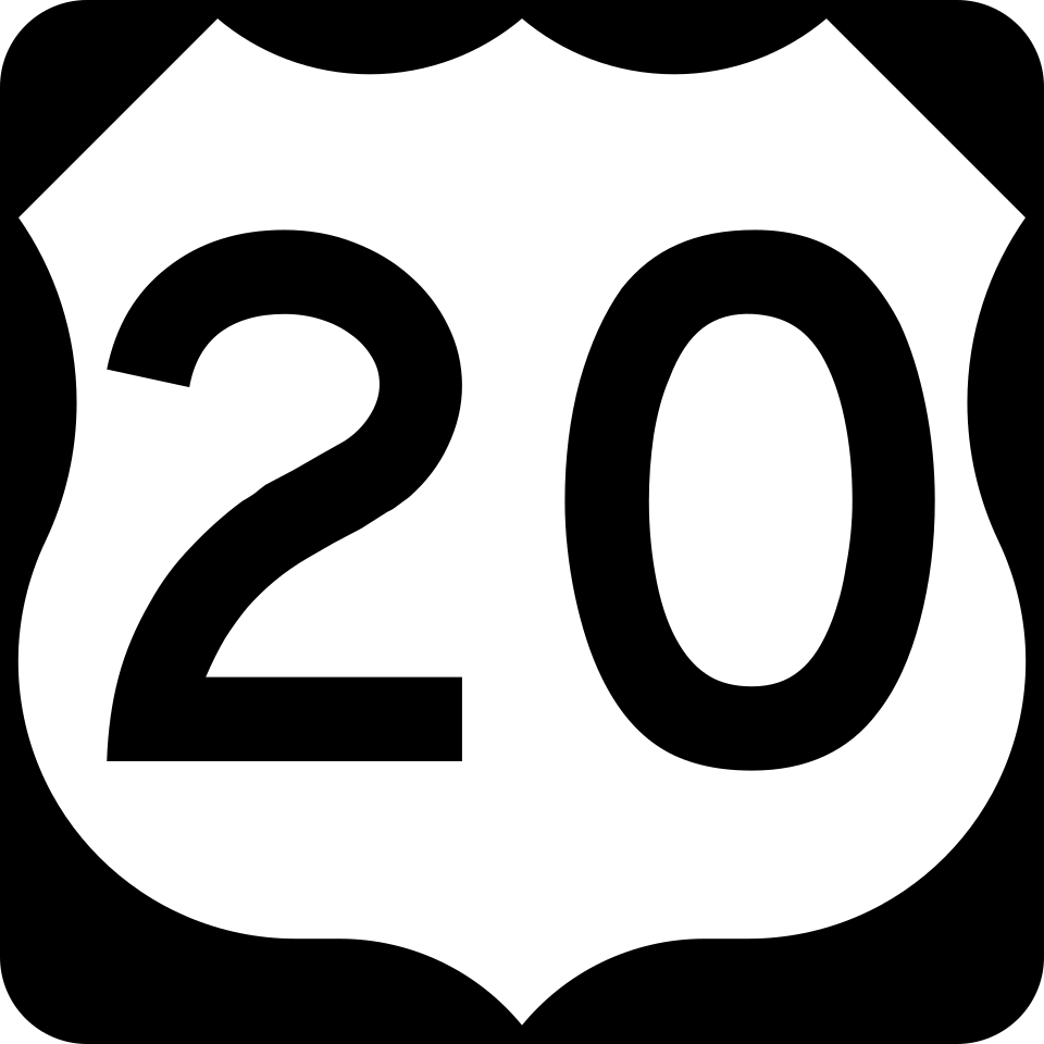 US Route 20 shield