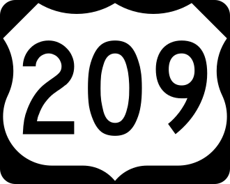 US Route 209 shield