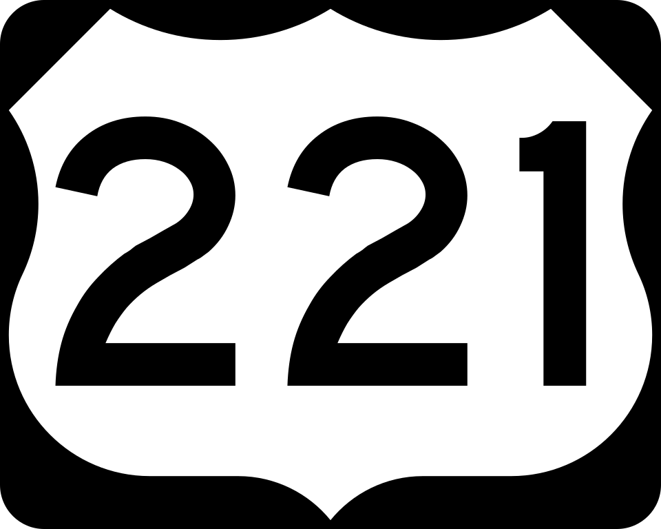 US-221 shield