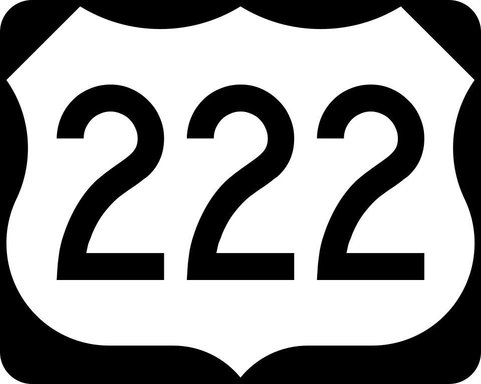 US Route 222 shield