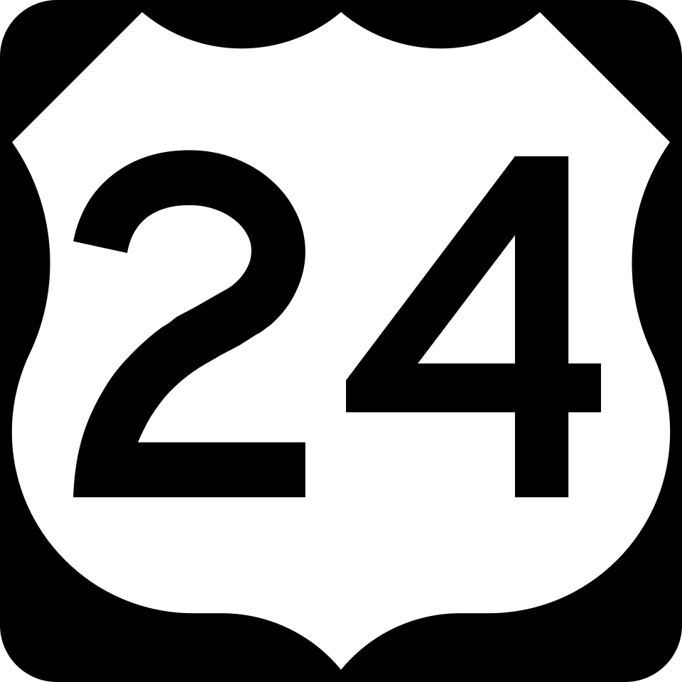 North Detroit Avenue shield