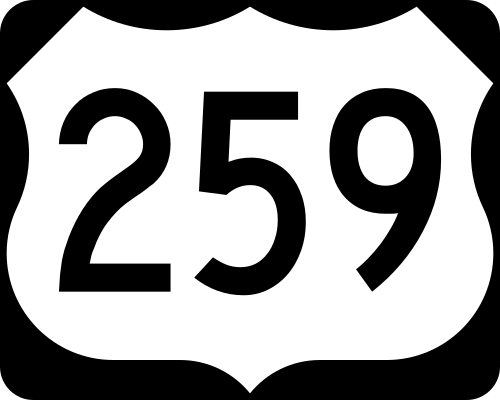 US-259 shield