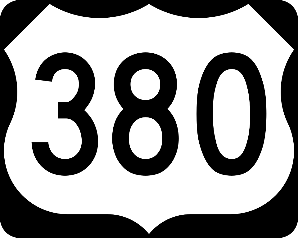 US Route 380 shield
