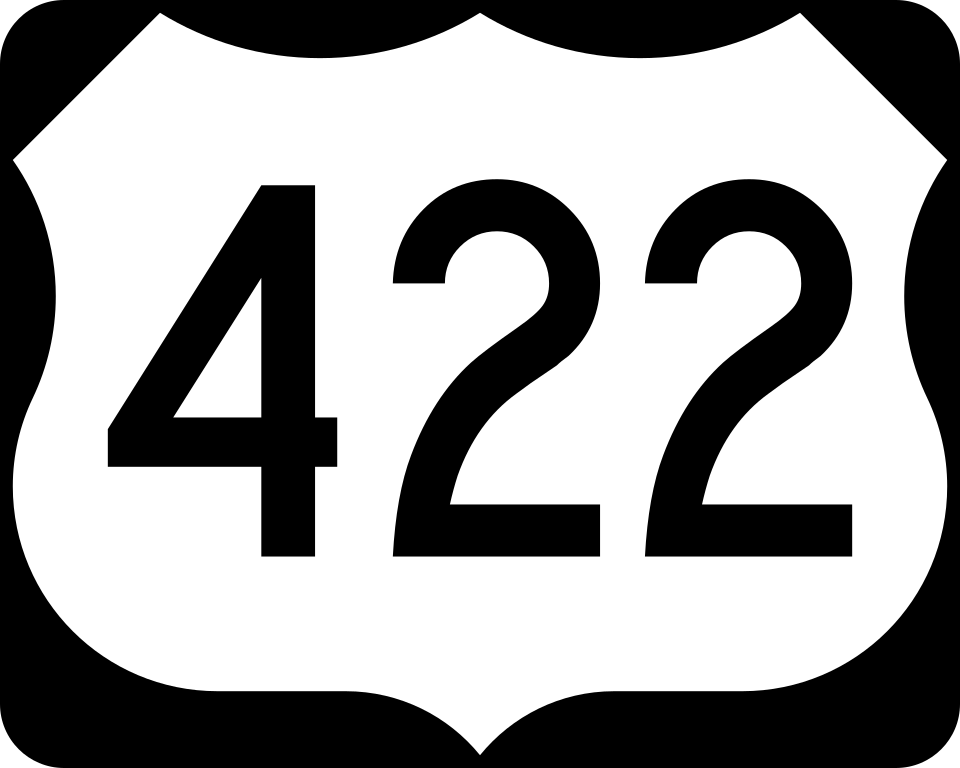US 422;I 480N shield