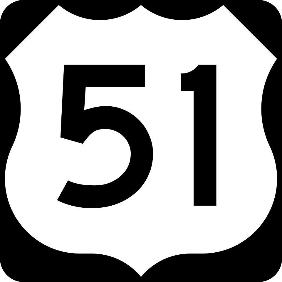 US Route 51 shield