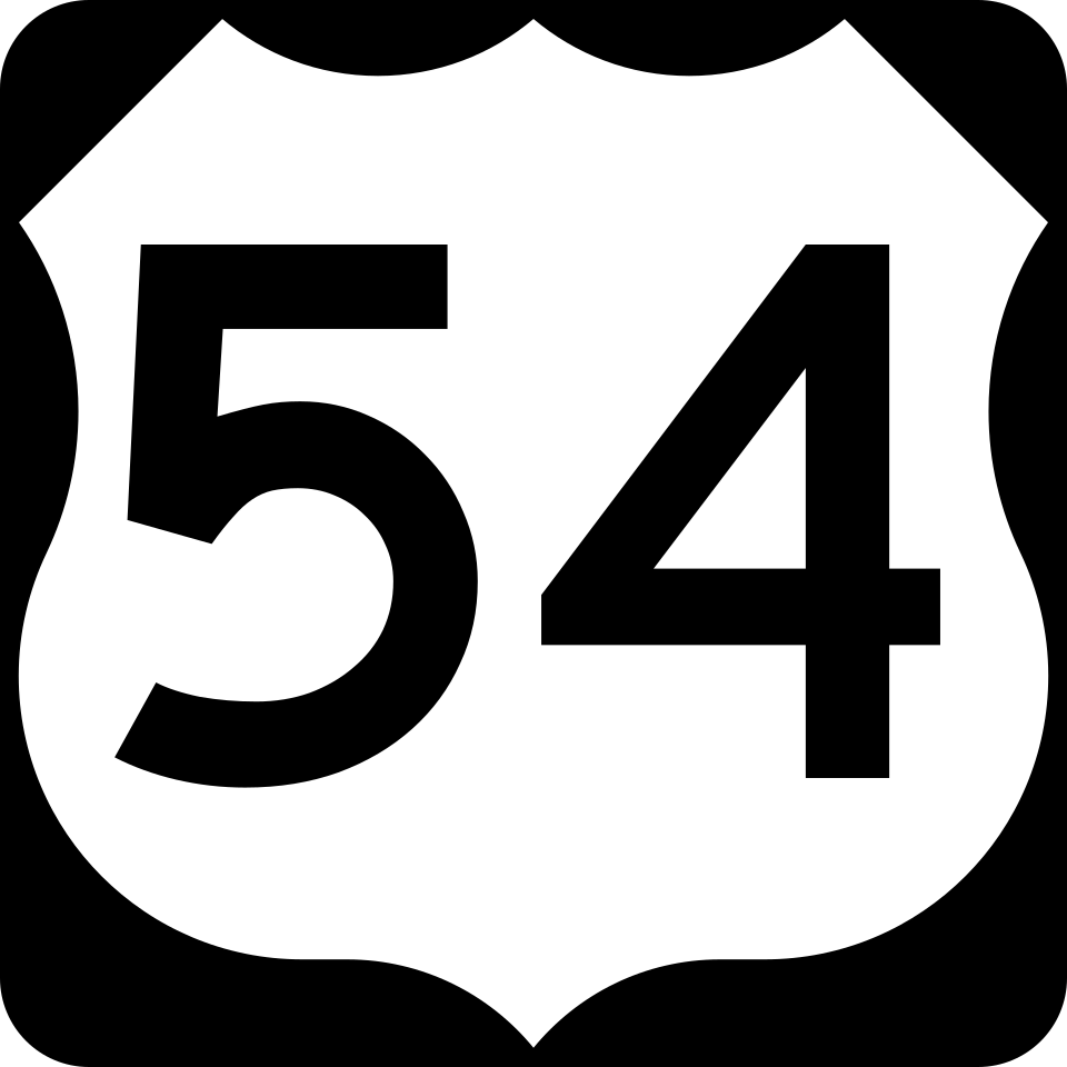 US Route 54 shield