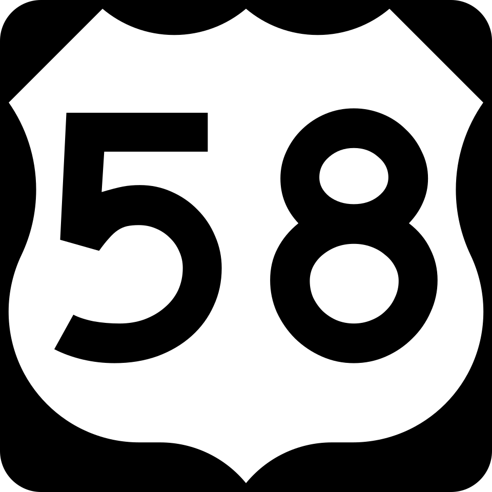 US Route 58 shield