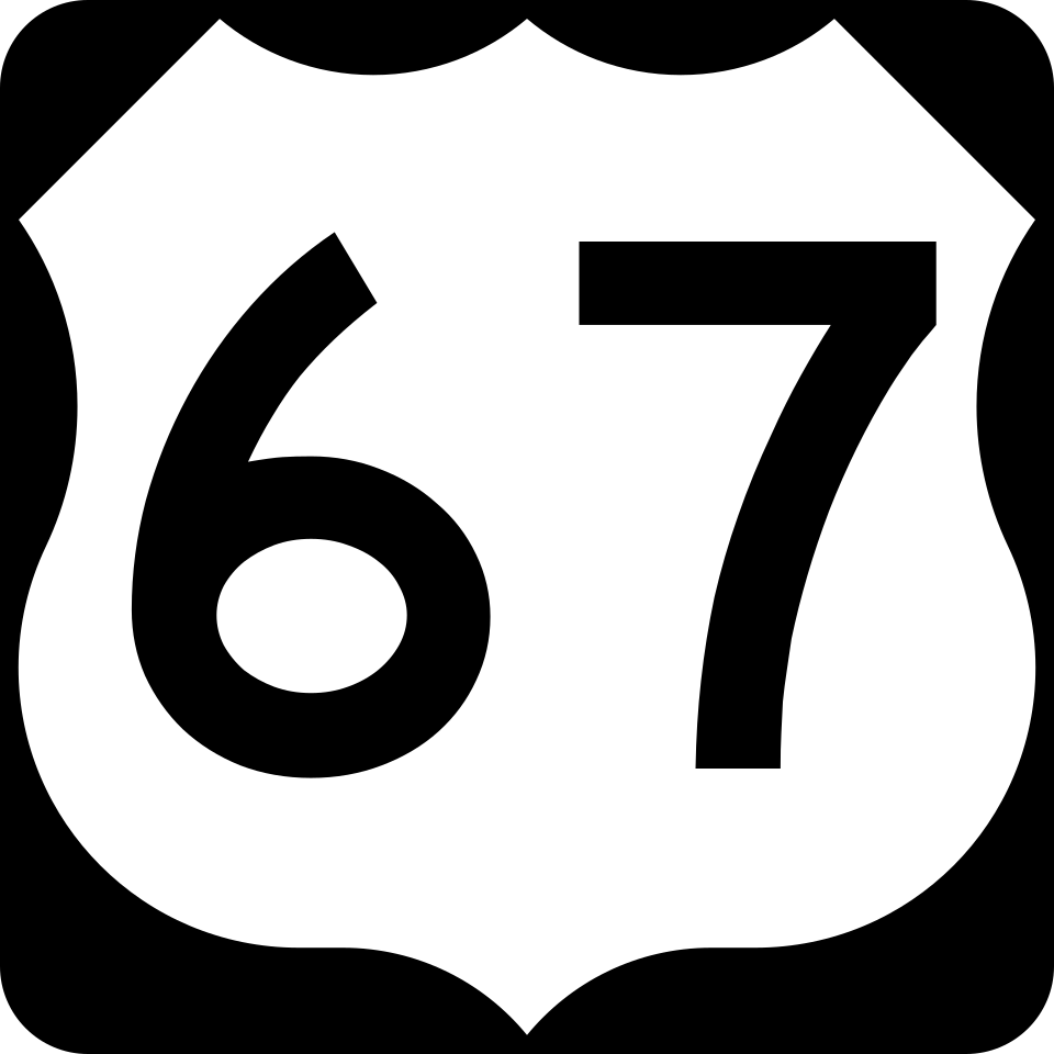 US-67 shield