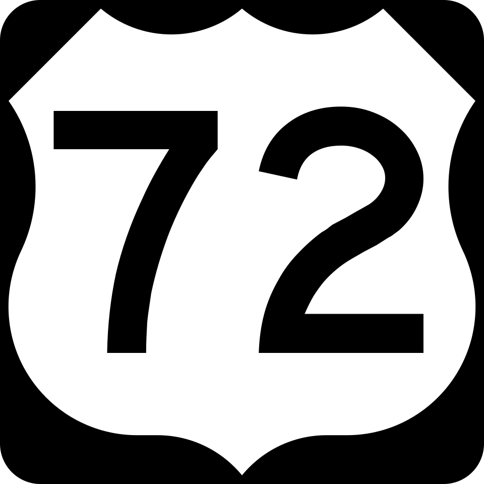 US Route 72 shield