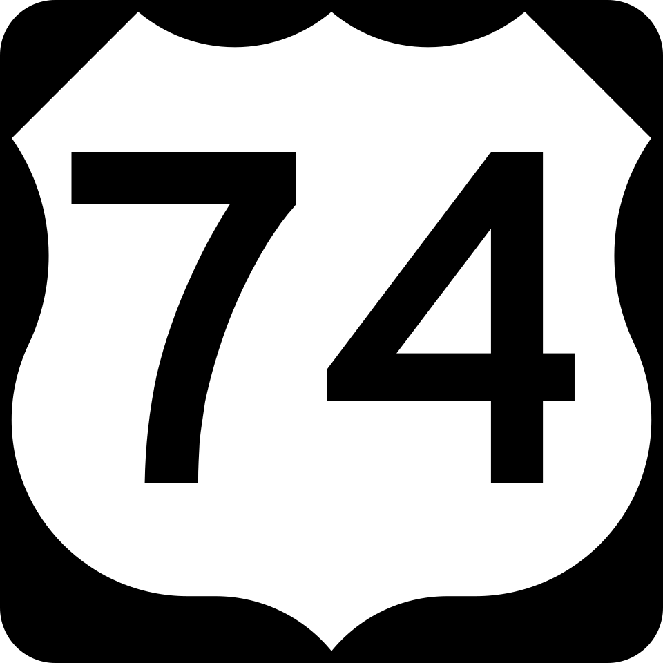 US Route 74 shield
