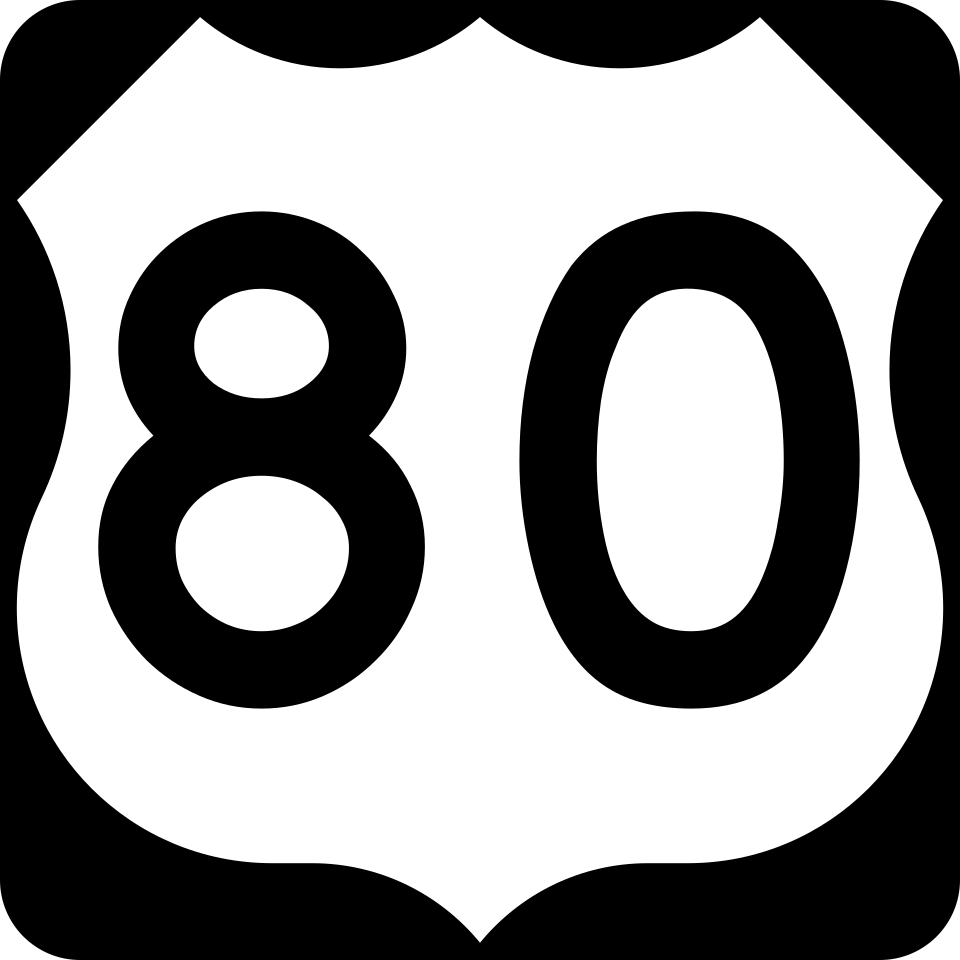 US Route 80 shield