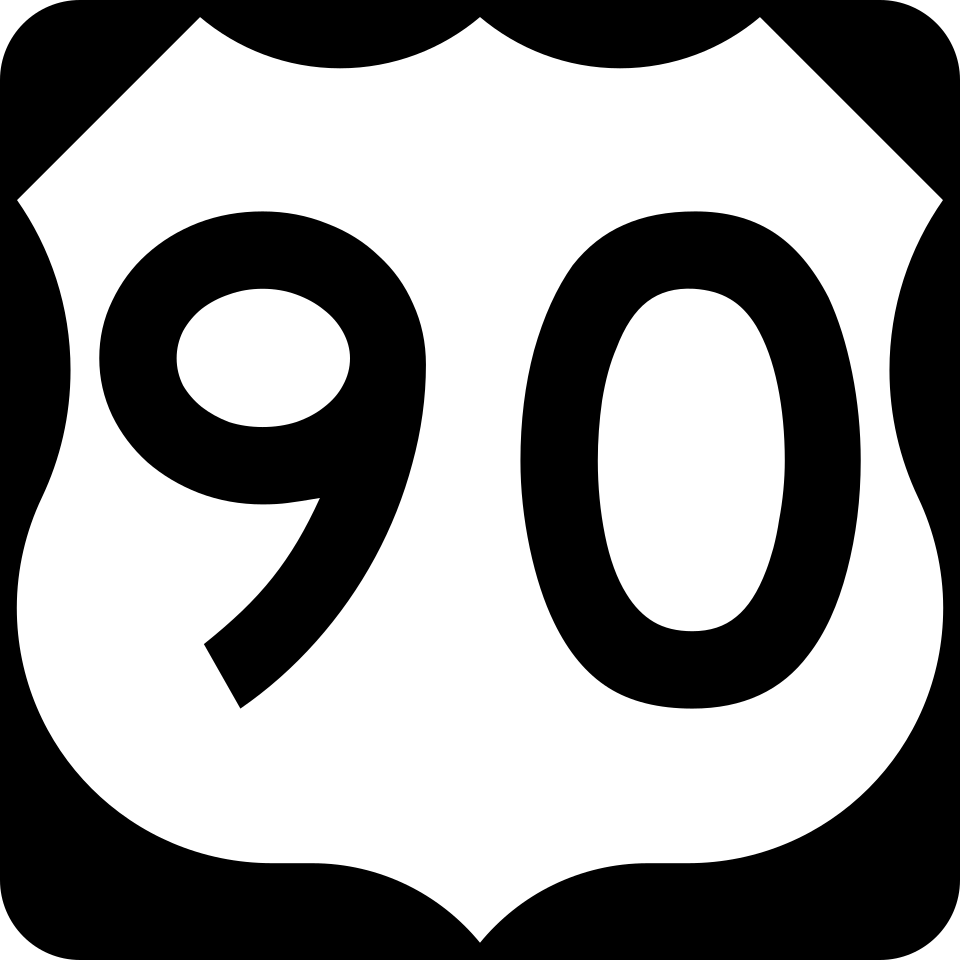 US Route 90 shield