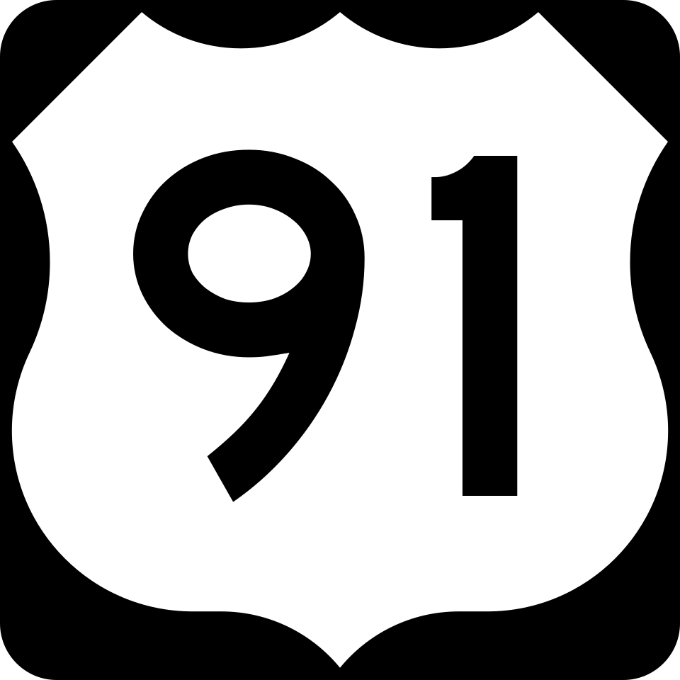 US Route 91 shield