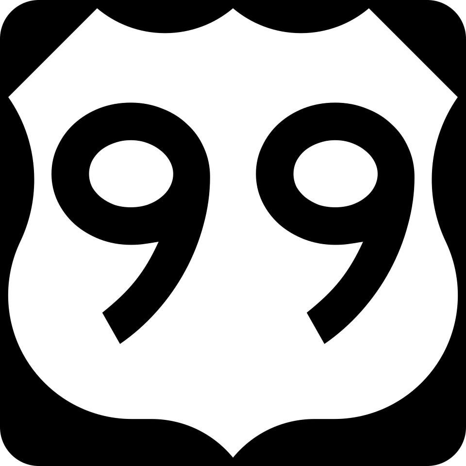 Old US Route 99 shield