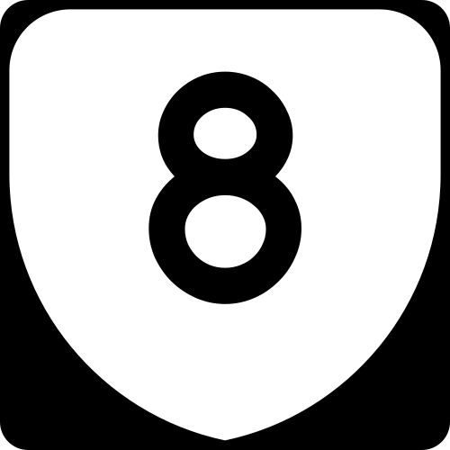 Virginia 8 shield