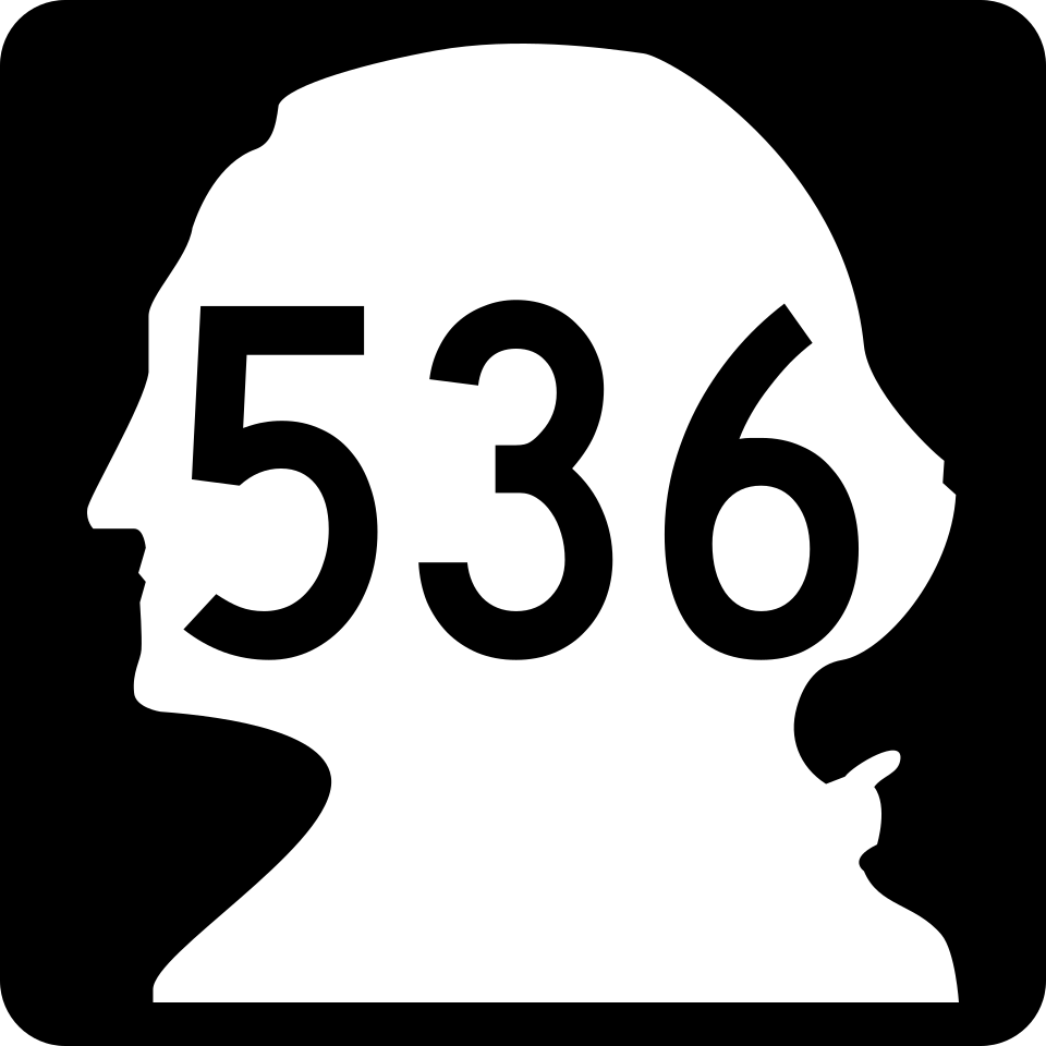 Washington Route 536 (Memorial Hwy) shield