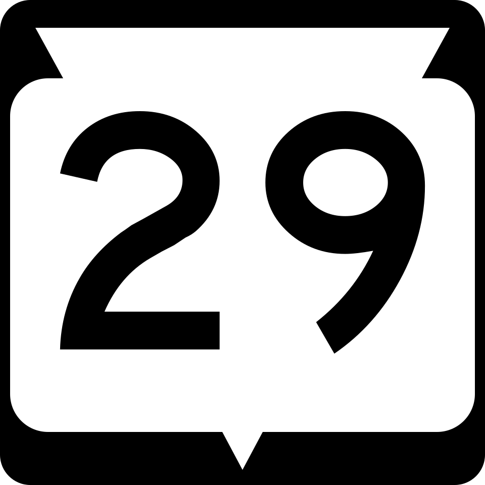 Wisconsin Highway 29 shield