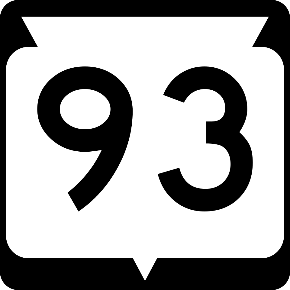 Wisconsin Highway 93 shield