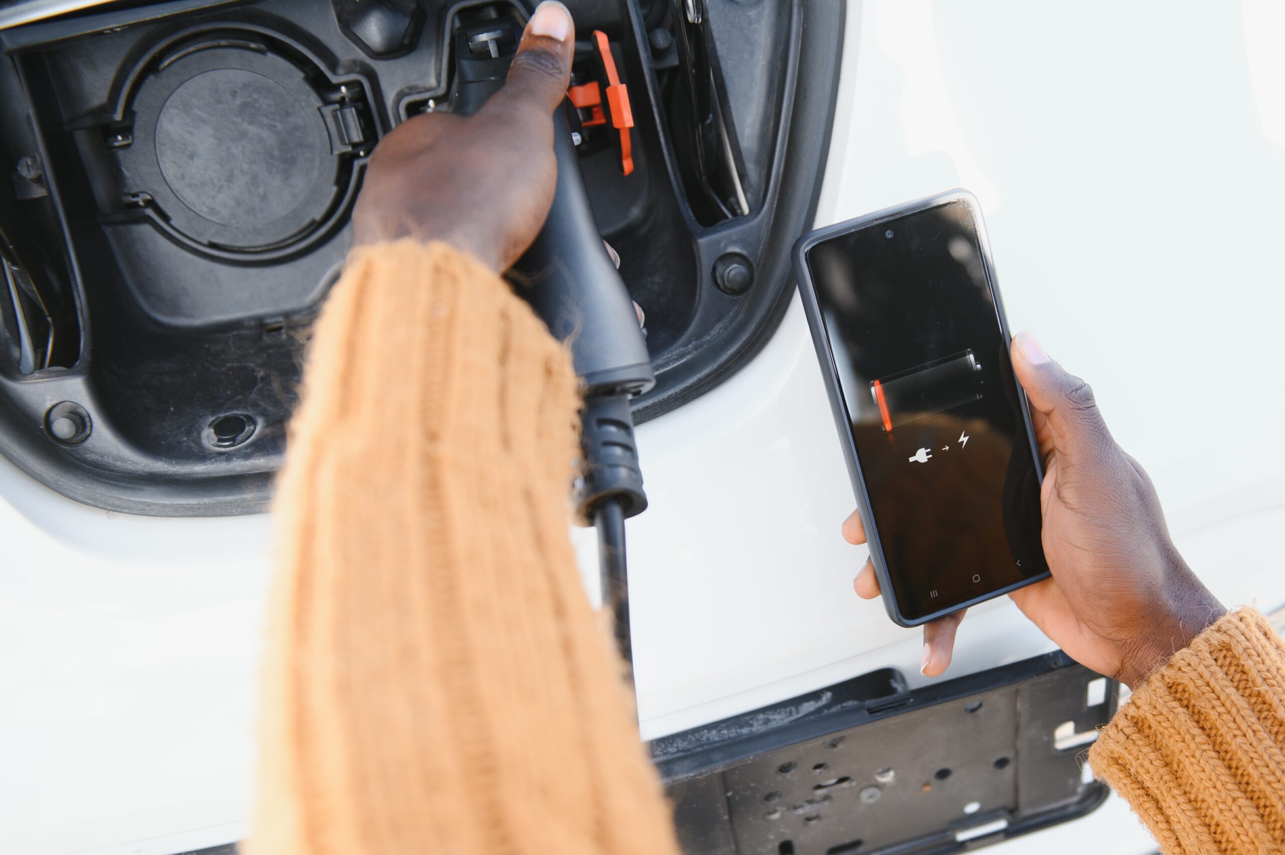 Electric vehicle roadside assistance.