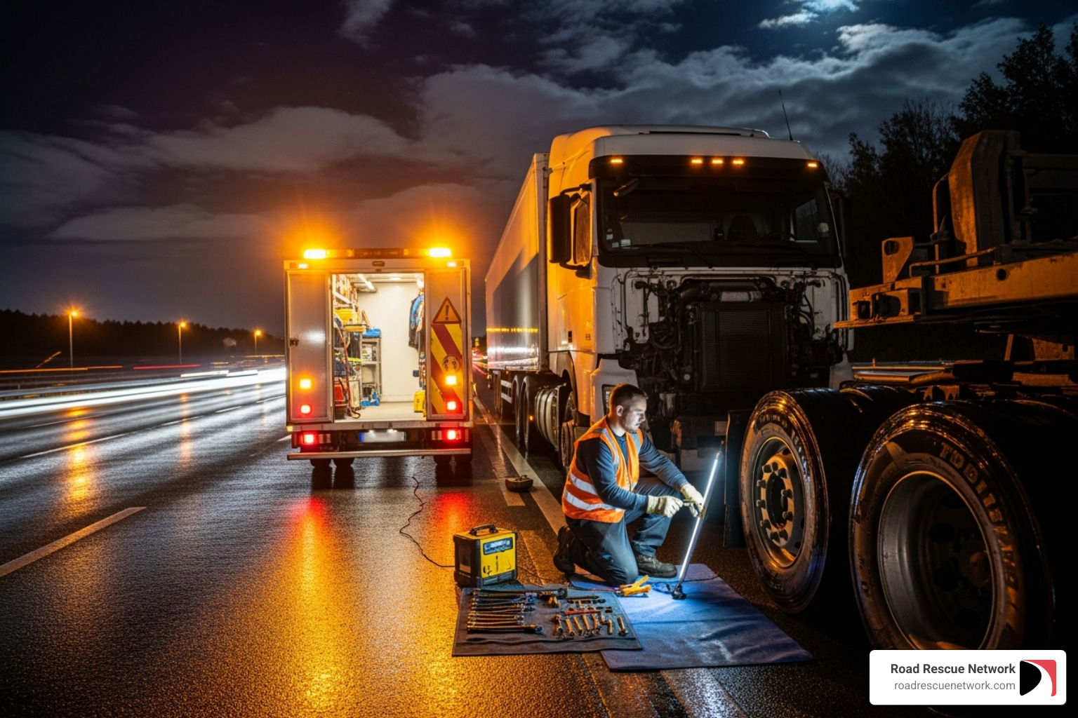 24 hour mobile truck repair service emergency